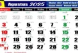 kalender jawa agustus 2025
