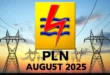 tarif listrik pln agustus 2025
