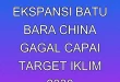 Dampak Ekspansi Batu Bara China Gagal Capai Target Iklim 2030