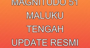 Gempa Magnitudo 5,1 Maluku Tengah: Update Resmi BMKG Terbaru