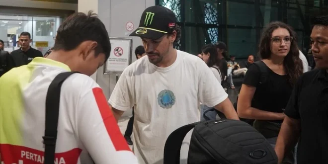 Valentino Rossi Kunjungi Jakarta dan Murid Lombok Dukung MotoGP Indonesia