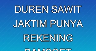 Viral Merak di Duren Sawit Jaktim Punya Rekening BAMSOET?