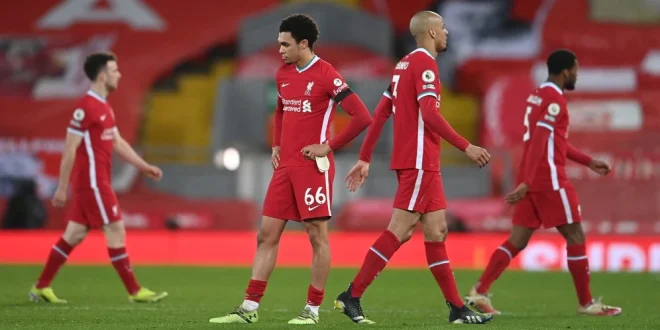 Analisis Lima Kekalahan Beruntun Liverpool di Premier League