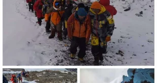 Badai Salju Gunung Everest: Evakuasi 300 Pendaki dan 1 Korban Jiwa
