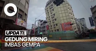 Bangunan Lama Ponpes Sidoarjo Miring 10 Derajat, Risiko Ambruk