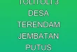 Banjir Tolitoli 3 Desa Terendam & Jembatan Putus Terbaru