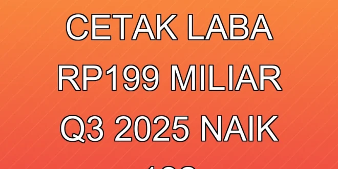 Bank Jago Cetak Laba Rp199 Miliar Q3 2025, Naik 132%