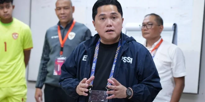 Erick Thohir Percepat Proses Pilih Pelatih Baru Timnas Indonesia