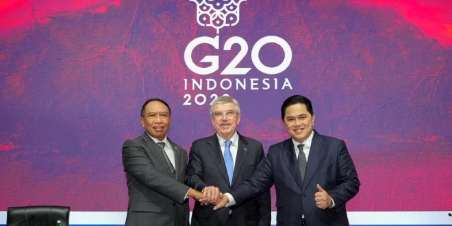 Erick Thohir Tegas Tanggapi Larangan IOC Jadi Tuan Rumah Olimpiade