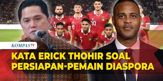 Erick Thohir Umumkan Akhiri Kerja Sama Pelatih Kluivert Timnas Indonesia