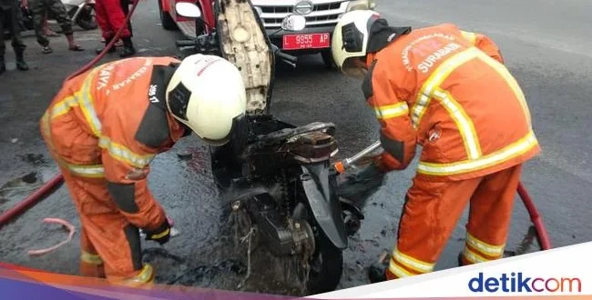 Fakta Lengkap Pencuri Motor Surabaya Dibakar Warga 2025