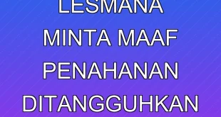 Figha Lesmana Minta Maaf, Penahanan Ditangguhkan hingga 2025