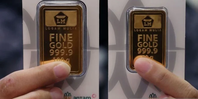 Harga Emas Antam Naik Mendekati Rp 2,3 Juta Gram Oktober 2025