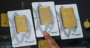 Harga Emas Antam Turun Rp13 Ribu ke Rp2,41 Juta/Gram Oktober 2025