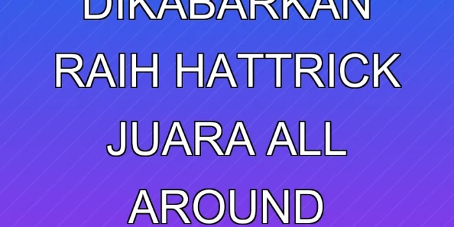 Hashimoto Dikabarkan Raih Hattrick Juara All Around Senam 2025?