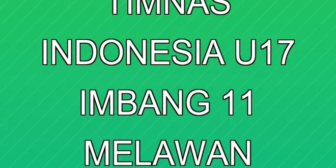 Hasil Uji Coba Timnas Indonesia U-17 Imbang 1-1 Melawan Panama