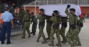 Istana Belasungkawa untuk 2 Prajurit Gugur di HUT ke-80 TNI