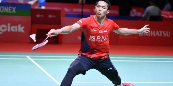 Jonatan Holstad Melaju ke Perempat Final Denmark Open 2025 dengan Kemenangan Meyakinkan