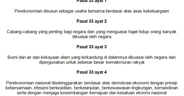 Kontroversi Pengangkatan Pimpinan BUMN WNA dan Pasal 33 UUD 1945