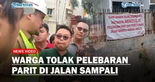 Kronologi Lurah Medan Didorong Warga Nyemplung Parit Comberan