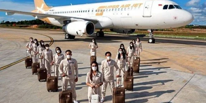 Pendaratan Darurat Super Air Jet Padang-Jakarta di Palembang