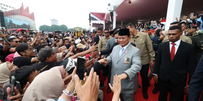 Prabowo Hadiri HUT TNI ke-80 di Monas, Perkuat Kedaulatan Bangsa