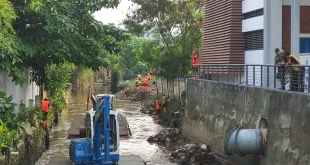 Pramono Anung Normalisasi Kali Krukut Atasi Banjir Kemang