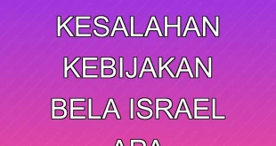 Presiden AS Akui Kesalahan Kebijakan Bela Israel, Apa Dampaknya?