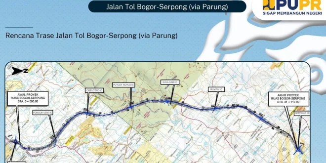 PT PII Tingkatkan Penjaminan Rp12,3T untuk Tol Bogor Serpong 2025
