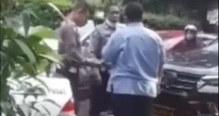 Sopir Pajero Viral Strobo dan Pelat Dinas Palsu Ditangkap