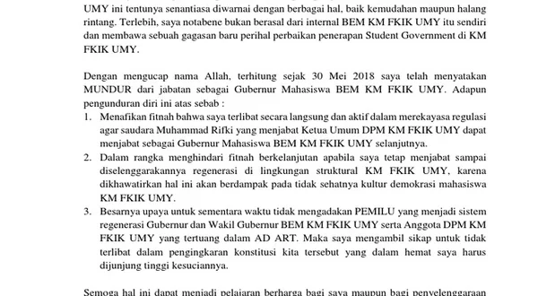Surat Terbuka Jay Tuntut Solusi Kekerasan di Beaufort County
