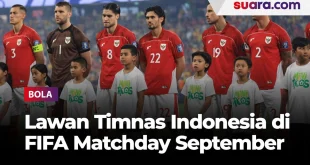 Timnas Senior Indonesia Absen di FIFA Matchday November 2023