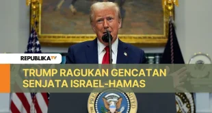 Trump Tegaskan Diplomasi, Tolak Ancaman Lucuti Senjata Hamas