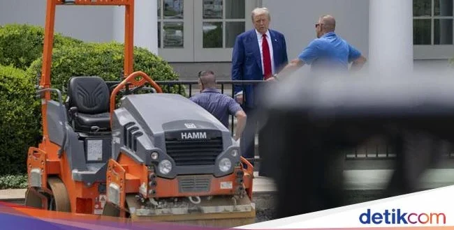 Trump Tidak Kritik Renovasi Gedung Putih, Ini Faktanya