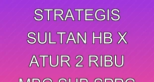 Usulan Strategis Sultan HB X Atur 2 Ribu MBG Sub SPPG