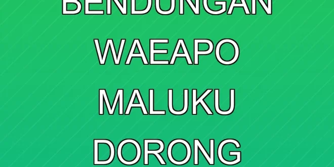 Wapres Resmikan Bendungan Waeapo Maluku: Dorong Ketahanan Pangan