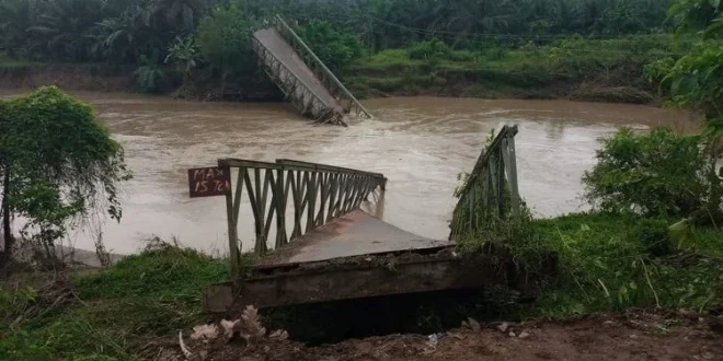 4 Jembatan Aceh Putus dan 20 Titik Longsor di Sibolga, Status Darurat Bencana