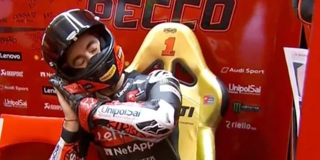 Bagnaia Gantikan Marquez di Tes MotoGP Valencia, Alami Kekalahan