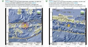 BMKG Tegaskan Belum Ada Gempa Magnitudo 3,1-4,1 di Bali Malam Ini