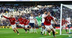 Breaking News Liga Inggris: MU Imbang Tottenham 2-2 Gol Injury Time