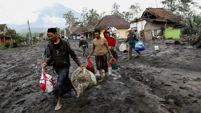 Dampak Erupsi Semeru: 3 Luka Berat & Lahan Rusak 204 Hektare