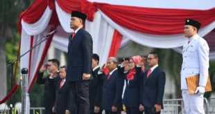 Dirut Pertamina Pimpin Upacara Hari Pahlawan 2025 di Fuel Terminal Jakarta