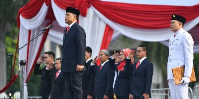 Dirut Pertamina Pimpin Upacara Hari Pahlawan 2025 di Fuel Terminal Jakarta