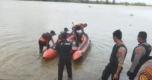 Dua Mahasiswa Hilang Terseret Arus Bendungan Karet Indramayu