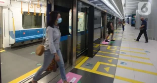 Gangguan dan Pemulihan Operasional MRT Jakarta Sore Ini