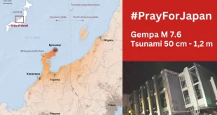 Gempa M 6,9 Jepang & Surat Tangkap Netanyahu: Update Penting