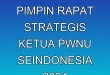 Gus Yahya Pimpin Rapat Strategis Ketua PWNU se-Indonesia 2024