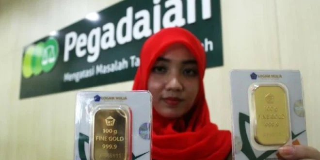 Harga Emas Pegadaian November 2025 Stabil di Rp1.283.000/Gram