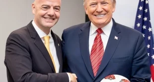 Infantino Terima FIFA Peace Prize, Trump Pemenang Pertama