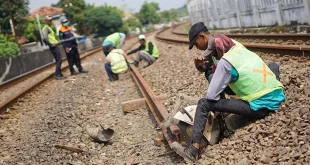 KAI Yogyakarta Ganti 7.000 Meter Rel, Tingkatkan Keamanan Perjalanan
